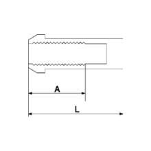 Nismo Wheel Nut (Repair Part) Long Type 50mm (1 Piece)
