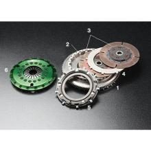 OS GIKEN Twin Clutch for Street Master GTS2CD, Mark II, JZX90, JZX100, JZX110, and 1JZ-GTE