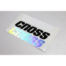 TAKE OFF CROSS Hologram Letter Sticker 300mm