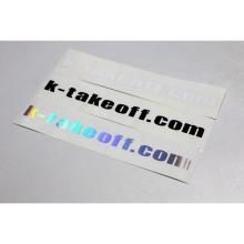 TAKE OFF URL Cutout Sticker, 300mm, Black