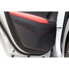TOM'S Door Kick Protector with Red Stitching for Corolla Sport NRE210H, NRE214H, ZWE211H, and ZWE213H (June 2018 - September 2022)