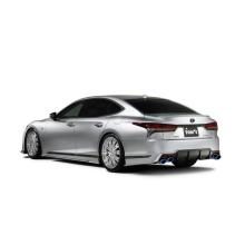 TOM'S Rear Bumper Diffuser in Sonic Silver [1J2] for LS GVF50, GVF55, and VXFA50 (October 2017 and later)