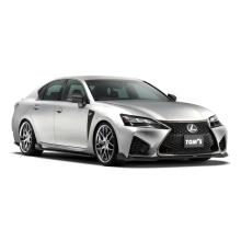 TOM'S Front Diffuser in White Nova Glass Flake (083) for Toyota GS-F URL10 (2015/11-2019/9)