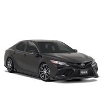 TOM'S Side Diffuser, Flat Black, for Camry AXVH70, August 2018 - January 2021