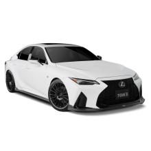 TOM'S Front Diffuser, Flat Black, for IS ASE30, AVE30, AVE35, and GSE31 (R2.11~)