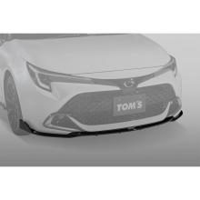 TOM'S Front Diffuser, Black [202] for Corolla Sport MZEA12H/ZWE219H (R4.10~)