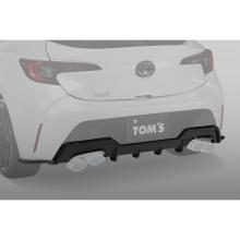 TOM'S Rear Bumper Diffuser, Black [202] for Corolla Sport MZEA12H/ZWE219H (R4.10~)