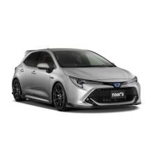 TOM'S Front Diffuser in Platinum White Pearl Mica [089] for Corolla Sport NRE210H, NRE214H, ZWE211H, and ZWE213H (Early Model Year: June 2018 - September 2012)