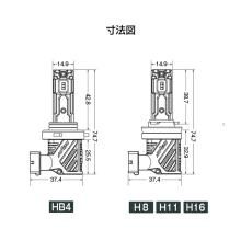 BELLOF Precious Ray LED Fog Lamp Bulbs (WEBA001) in White and Yellow
