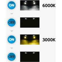 SPHERE LIGHT PSX24W Dual Color LED Fog Lights (SHKNH2 3000K/6000K)
