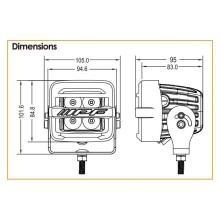 IPF600 Series CUBE 2-inch Driving Lamp (2 pieces) S-632 Competition Use Only
