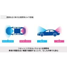 ALPINE DVR-C370R 2-Camera Drive Recorder (with LCD Display) for 2020 Alpine Navigation Systems