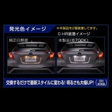 CARMATE CARMATE LED License Plate R80T 6700K (1 piece) BW154 White