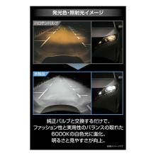 CARMATE CARMATE GIGA LED Head & Fog Bulbs S8/6000K/H8/H9/H11/H16/HB3/HB4/HIR2 BW592 White