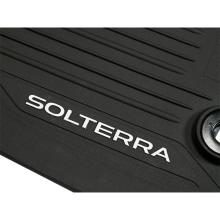 Genuine Subaru Solterra Floor Mats (10 Series), All-Weather Rubber, Rear, PW210-42055