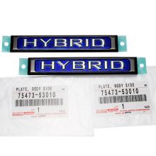 Emblemas laterales originales de Lexus para el Lexus IS 300h (modelo actual Serie 30 híbrido) - Juego de 2 (izquierdo y derecho) - 75473-53010