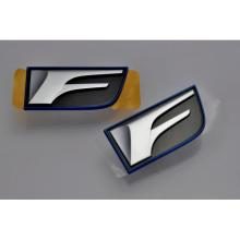 Emblemas originales para guardabarros delantero Lexus F Sport, 36 mm x 72 mm, par (números de pieza 75361-53010 y 75362-53010)