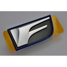 Emblemas originales para guardabarros delantero Lexus F Sport, 36 mm x 72 mm, par (números de pieza 75361-53010 y 75362-53010)
