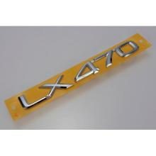 Genuine Lexus Rear Gate Emblem for Toyota Land Cruiser Cygnus (UZJ100W, export model LX470) (Product Code: 75444-60020)
