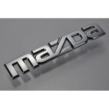 Genuine Mazda Rear Emblem for Mazda Axela (Black Series) Sedan with Mazda Logo (BN8V-51-710A, BN8V51710A)