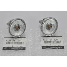 Genuine Mazda Roadster NC NCEC Side Markers, Clear White, Set of 2 (Left and Right) N131-51-120 N13151120