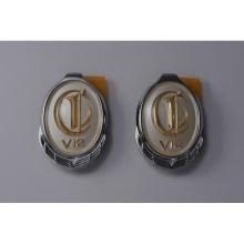 Genuine Toyota Century GZG50 V12 Emblem C-Pillar Ornament (Pair) 75371-40030