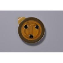 Emblema delantero original de Toyota para Century GZG50 (Serie 50), adorno para capó, blanco y dorado, 75331-40010