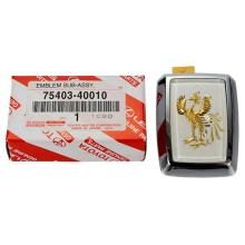 Emblema trasero original de Toyota, marca Phoenix blanca, emblema de maletero para Century GZG50 (75403-40010)