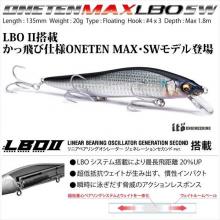 Megabass ONETEN MAX LBO SW GG Sardine Seabass Lure (qh)