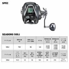Daiwa 26 Seaborg 500J Right-Handed (2026 Model) Electric Reel