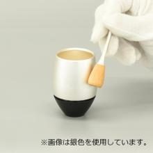 Modern and compact Buddhist altar bell set for memorials. 