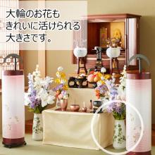 Buddhist altar accessories, Kutani ware flower vase, Obon, Bon Festival lantern, lantern, equinox, memorial service 