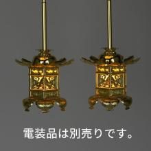 Hanging lantern, Jodo Shinshu Honganji sect Buddhist altar accessory 