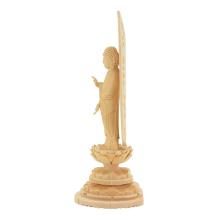 Wooden Buddhist statue, Jodo sect, standing Amida, 