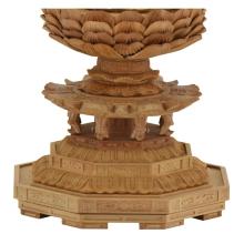 Buddhist statue, wood carving, Shingon sect, Dainichi Nyorai, sandalwood, 