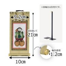 Nichiren sect side Buddha scroll, side attendant, hanging scroll, Buddhist altar, Buddhist accessories, hanging scroll stand sold separately 