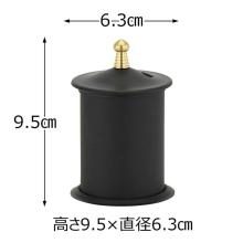Match ash container, Buddhist altar accessory, metal 