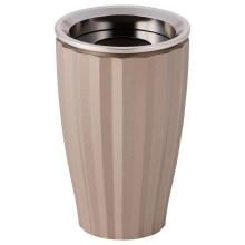 Modern, miniature, brown Buddhist altar set, 