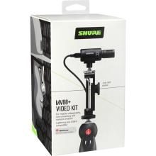 Shure MV88 Digital Stereo Condenser Microphone + Video Accessory + DIG-VIDKIT