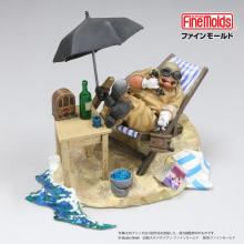finemolds NON Scale Studio Ghibli Vignette Collection No.1 Porco of the Hideout (GV1) Plastic Model