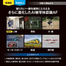 OM SYSTEM mirrorless interchangeable-lens camera 