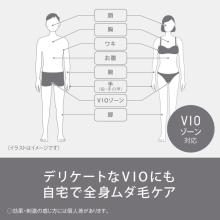 Panasonic Light Beauty Device (White) Panasonic Light Beauty Salon SMOOTHEPI (Smooth Epi) for Face, Body, and VIO Areas (ES-WH7A-W)