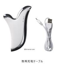 AiMY Gua Sha-Style Facial Beauty Device (White) AiMY KASSA HEARTUP (Warming Gua Sha Heart Up) AIM-BT11(WT)