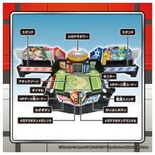 Takara Tomy Moncolle Fierce Battle! Mega Terra Stadium Pokemon