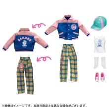 Takara Tomy Licca-chan Retro Licca Sailors Stadium Jacket Fashion Licca-chan