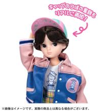 Takara Tomy Licca-chan Retro Licca Sailors Stadium Jacket Fashion Licca-chan