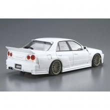 Aoshima 1/ 24 The Tuned Car No.4 URAS ER34 Skyline TYPE-R ’01 (Nissan) (55342) Plastic Model