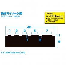 Wave HG Detail Punch Trapezoid (2) (HT-467)