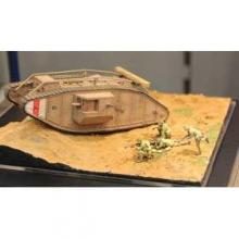 TAMIYA 1/ 35 WW.I British Tank Mark IV Mail (Single Motorized) (30057) Plastic Model