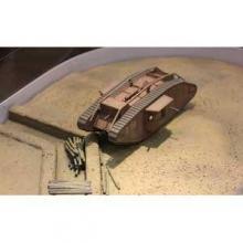 TAMIYA 1/ 35 WW.I British Tank Mark IV Mail (Single Motorized) (30057) Plastic Model